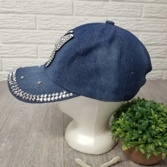 Butterfly Bling Demin Cap - Picture 7 of 10